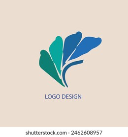 Abstract logo and icon design template, logotype for medical pharmacy.Logo design template. vector floral illustration.eps 10.