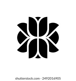 Logo Abstractas. Diseño de iconos. Elementos de Plantilla. Logos abstractos geométricos