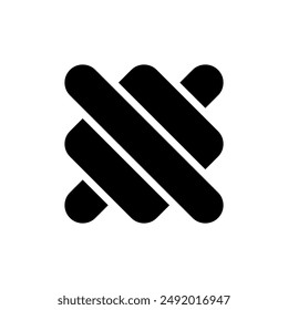 Logo Abstractas. Diseño de iconos. Elementos de Plantilla. Logos abstractos geométricos