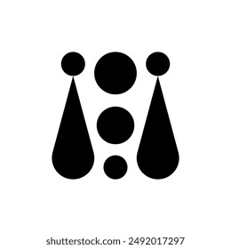 Abstraktes Logo. Symboldesign. Vorlage Elemente. Geometrische abstrakte Logos