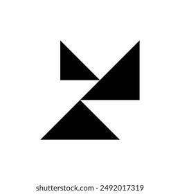 Logo Abstractas. Diseño de iconos. Elementos de Plantilla. Logos abstractos geométricos