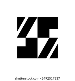Abstraktes Logo. Symboldesign. Vorlage Elemente. Geometrische abstrakte Logos