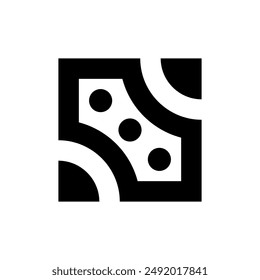 Abstract logo. Icon design. Template elements. Geometric abstract logos