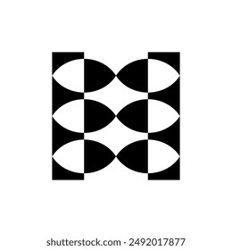 Abstraktes Logo. Symboldesign. Vorlage Elemente. Geometrische abstrakte Logos