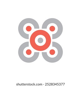 Abstract logo. Icon design. Template elements. Geometric abstract logos