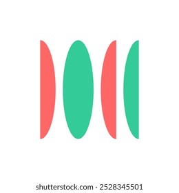 Logo Abstractas. Diseño de iconos. Elementos de Plantilla. Logos abstractos geométricos