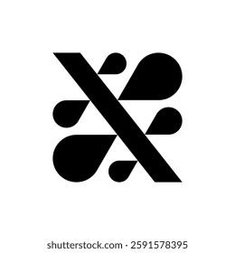 Abstract logo. Icon design. Template elements. Geometric abstract logos