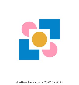 Abstract logo. Icon design. Template elements. Geometric abstract logos