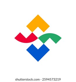 Abstract logo. Icon design. Template elements. Geometric abstract logos