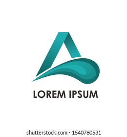 A abstract logo icon design vector