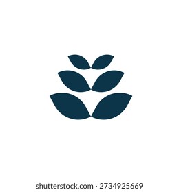 abstract logo icon line free stock illustration
