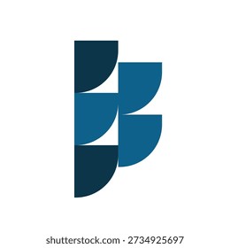 abstract logo icon line free stock illustration