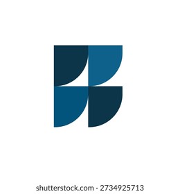 abstract logo icon line free stock illustration