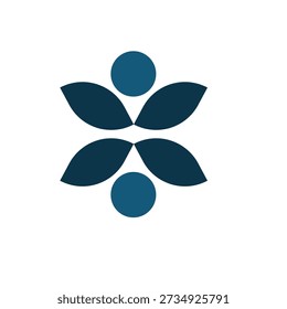 abstract logo icon line free stock illustration