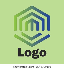 Abstract logo , icon, litter, alphabet, symbol, minimalist, apartment logo vector design   