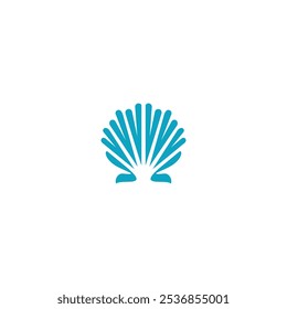 abstract logo icon shell business corporate. Vector illustration. coral pearl Shell vector icon