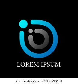 abstract logo icon, symbol or sign for digital product company
