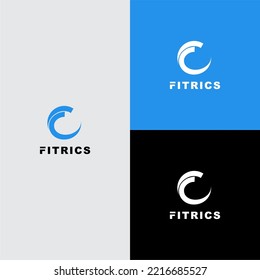 círculo de impresión vectorial de icono de logotipo abstracto