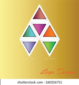 Abstract Logo  Icons for any type of business. Vector. 