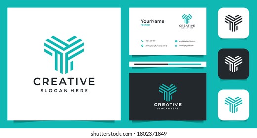 Abstract logo illustraction vector graphic design. Good for icon, tech, modern, advertising, and business card
