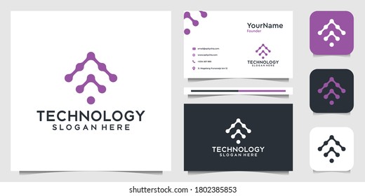 Abstract logo illustraction vector graphic design in modern style. Good for brand, business, advertising, icon, and business card