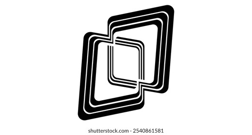Logo Abstractas, ilustración y Arte vectorial.