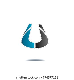 abstract logo illustration vector isolated on white background