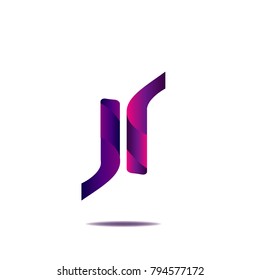abstract logo illustration vector isolated on white background