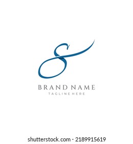 Resumen de la letra inicial del logotipo como elemento con geometría. Símbolo artístico moderno y minimalista.