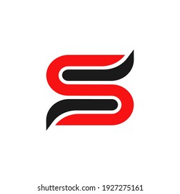 ein abstraktes Logo des Buchstabens S