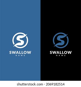 Abstract Logo Letter S for Universal Company, Letter S Logo Circle
