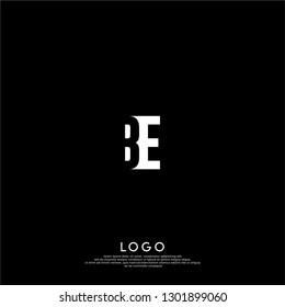 abstract logo letters design concept in shadow shape