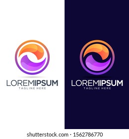 Abstract Logo For Media And Entertainment