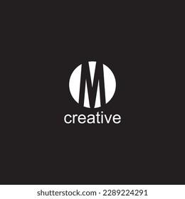abstract logo, minimalist logo design creative  beautiful and simple but unique element for makes them remember your brand. initial letter m o logotype company name circle and swoosh design vector 