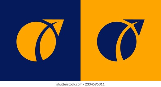 Logo abstracto. Diseño de logotipo minimalista. Logo creativo. Los elementos son bonitos y sencillos.
