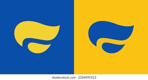 Abstract logo. Minimalist logo design. Creative logo. Beautiful and simple elements.
