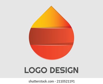 Abstract logo. Minimalistic design. Beautiful and simple element.