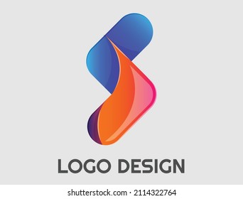 Abstract logo. Minimalistic design. Beautiful and simple element.