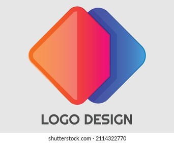 Logo abstracto. Diseño minimalista. Un elemento bonito y sencillo.