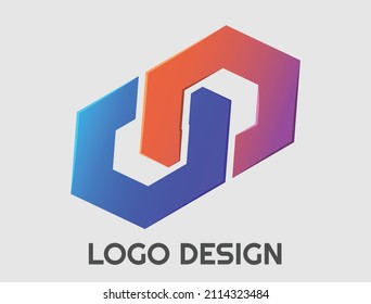 Logo abstracto. Diseño minimalista. Un elemento bonito y sencillo.