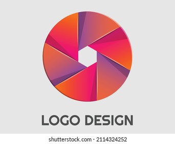 Abstract logo. Minimalistic design. Beautiful and simple element.
