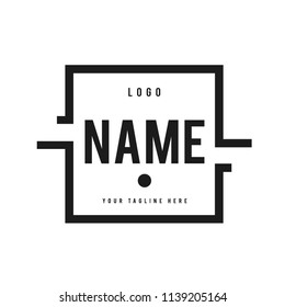 Abstract logo. Minimalistic logo design. Creative logo. Beautiful and simple element.