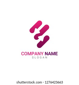 Abstract logo. Minimalistic logo design. Creative logo. Beautiful and simple element