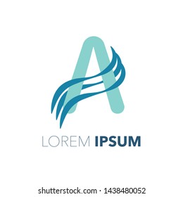 Abstract logo. Minimalistic logo design. Creative logo. Beautiful and simple element.