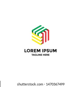 Abstract logo. Minimalistic logo design. Creative logo. Beautiful and simple element.