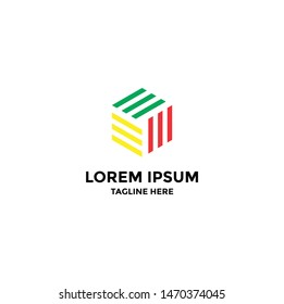 Abstract logo. Minimalistic logo design. Creative logo. Beautiful and simple element.
