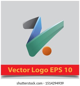 Abstract logo. Minimalistic logo design. Creative logo. Beautiful and simple element