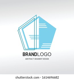 Abstract logo. Minimalistic logo design. Creative logo. Beautiful and simple element.