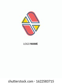 Abstract logo. Minimalistic logo design. Creative logo. cool and simple element.