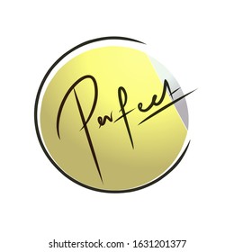 Abstract Logo Minimalistic Logo Design Creative Stock Vector. Abstract logo with black and yellow circles.